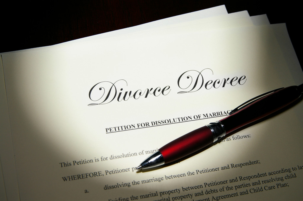 divorce paper